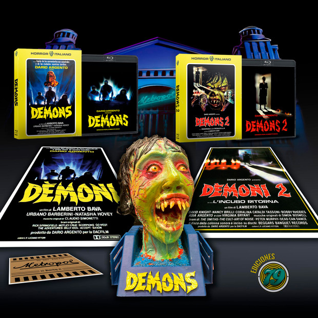 Demons y Demons 2 en Blu-ray remasterizadas y con los dos montajes