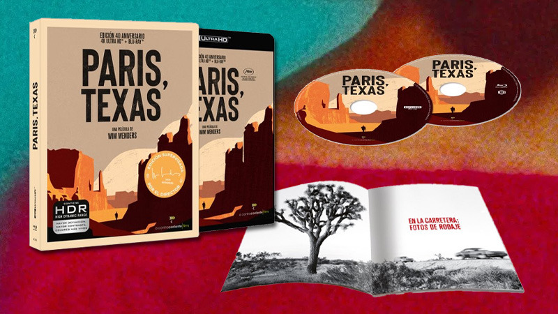 Paris, Texas en UHD 4K supervisada por Wim Wenders