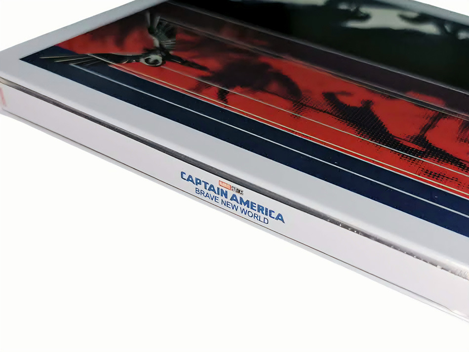 Fotografías del Steelbook de Capitán América: Brave New World en UHD 4K y Blu-ray 3