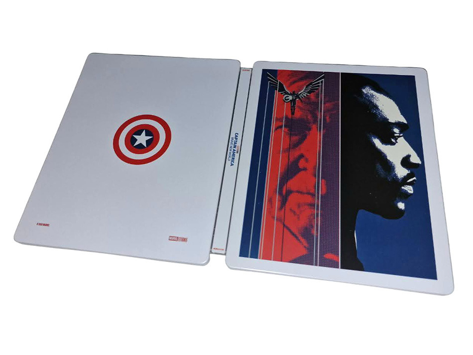 Fotografías del Steelbook de Capitán América: Brave New World en UHD 4K y Blu-ray 9