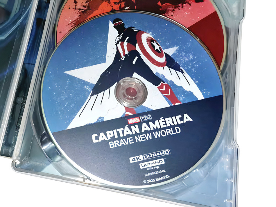 Fotografías del Steelbook de Capitán América: Brave New World en UHD 4K y Blu-ray 11
