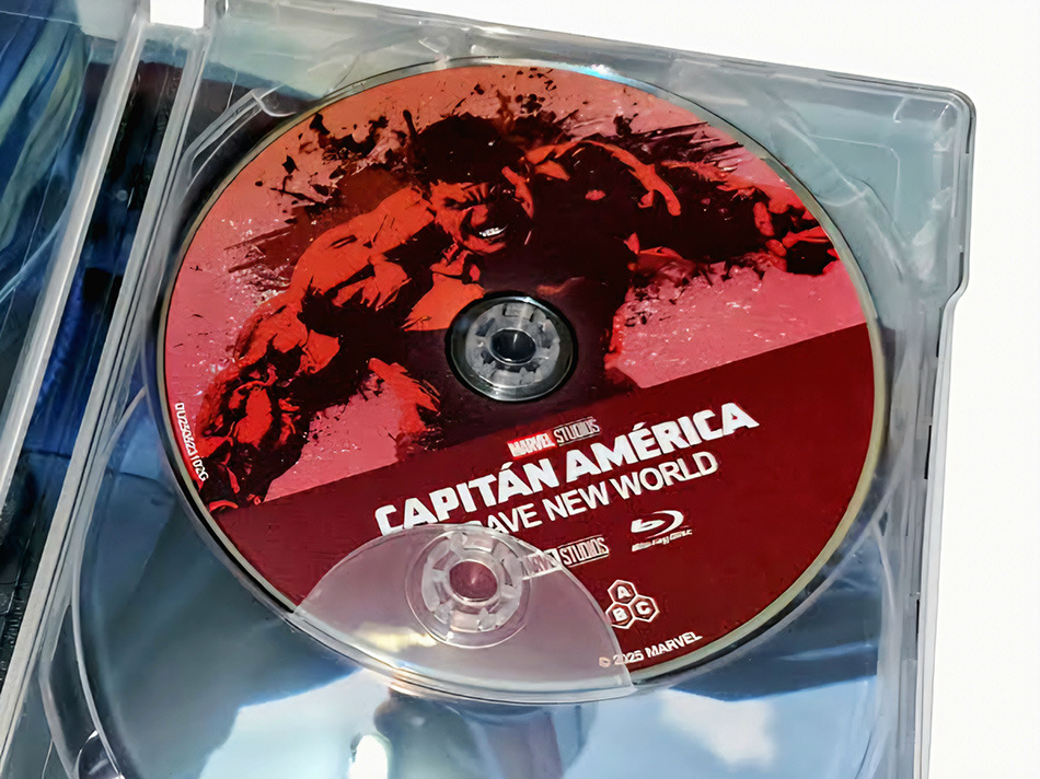 Fotografías del Steelbook de Capitán América: Brave New World en UHD 4K y Blu-ray 12