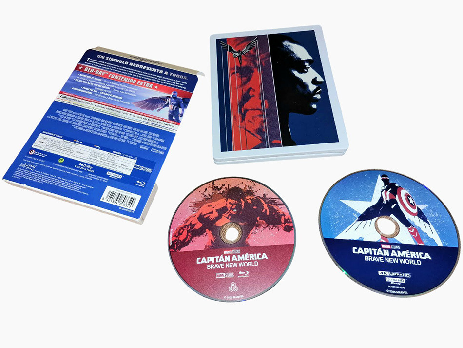 Fotografías del Steelbook de Capitán América: Brave New World en UHD 4K y Blu-ray 15