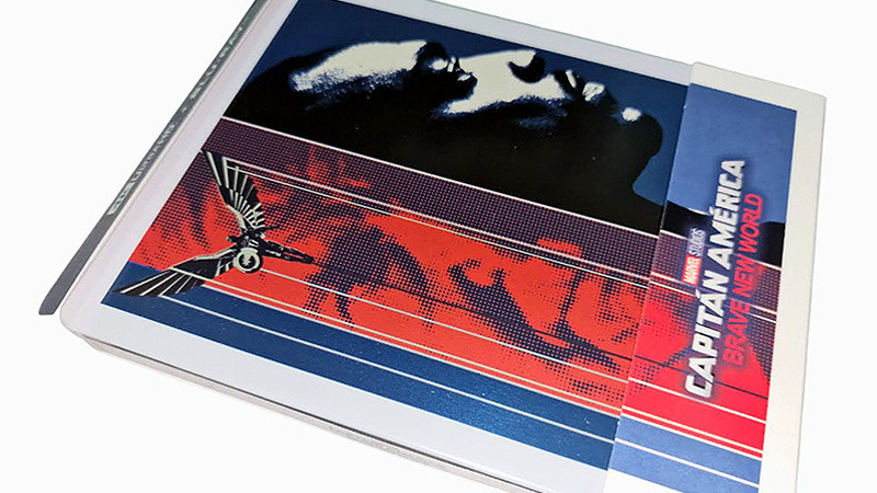 Fotografías del Steelbook de Capitán América: Brave New World en UHD 4K y Blu-ray
