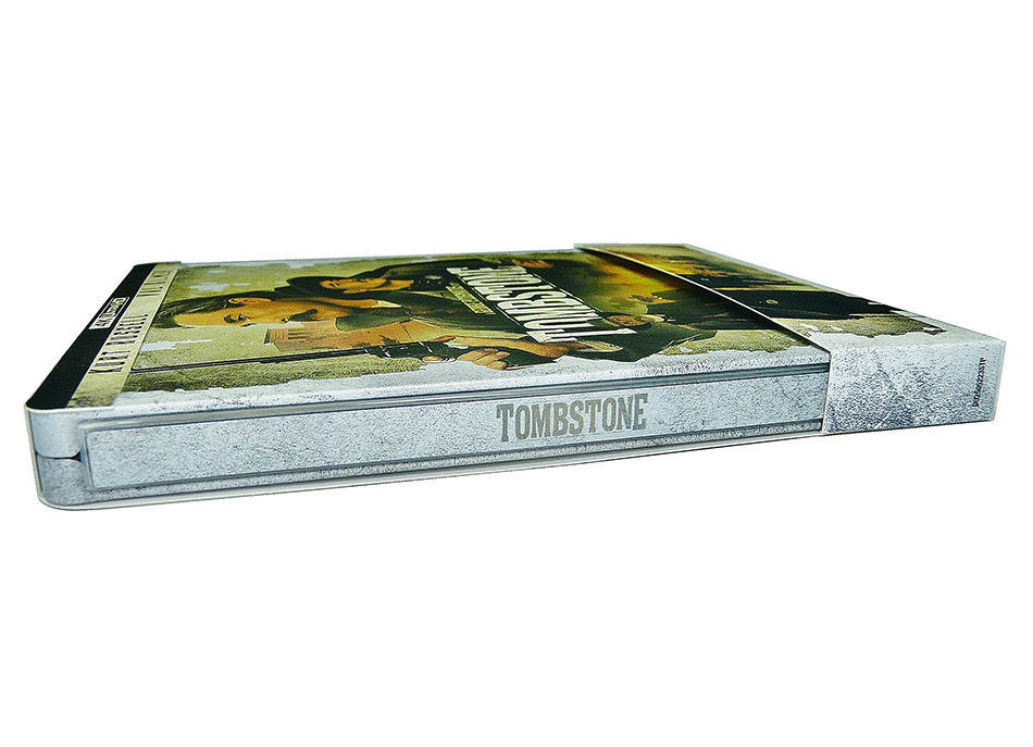 Fotografías del Steelbook de Tombstone en UHD 4K y Blu-ray 3