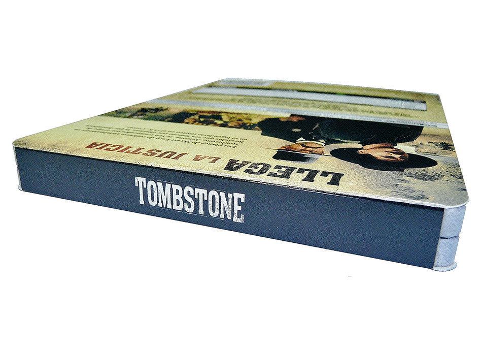 Fotografías del Steelbook de Tombstone en UHD 4K y Blu-ray 4