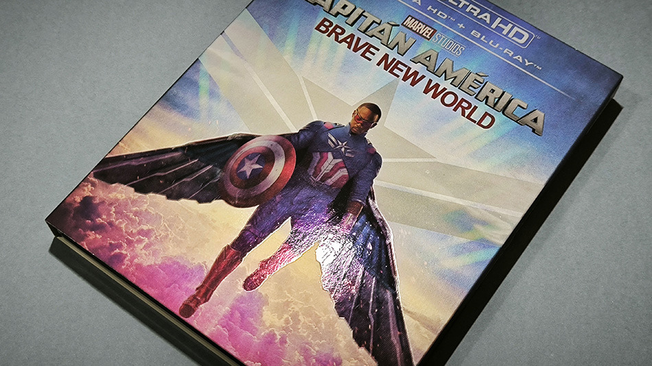 Fotografías de la edición con funda de Capitán América: Brave New World en UHD 4K y Blu-ray 7