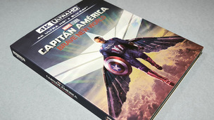 Fotografías de la edición con funda de Capitán América: Brave New World en UHD 4K y Blu-ray