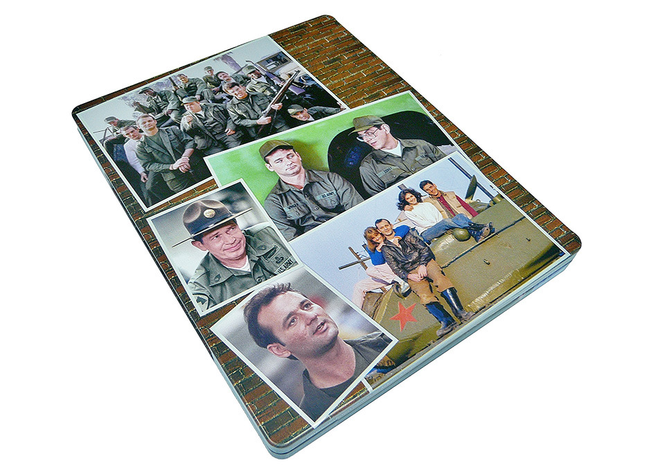 Fotografías del Steelbook de El Pelotón Chiflado en UHD 4K y Blu-ray 7