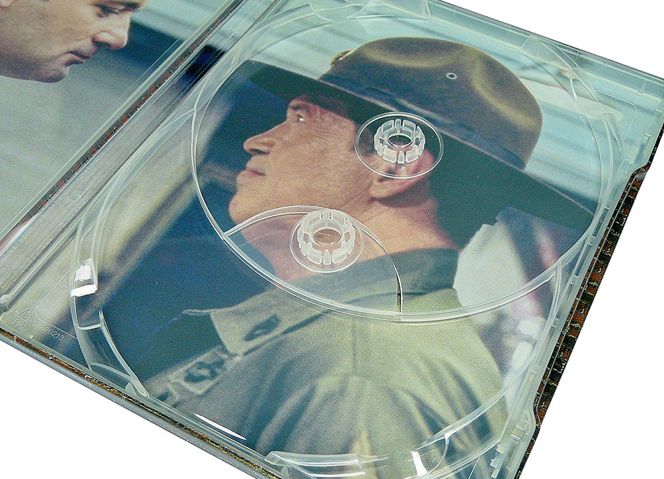 Fotografías del Steelbook de El Pelotón Chiflado en UHD 4K y Blu-ray 14