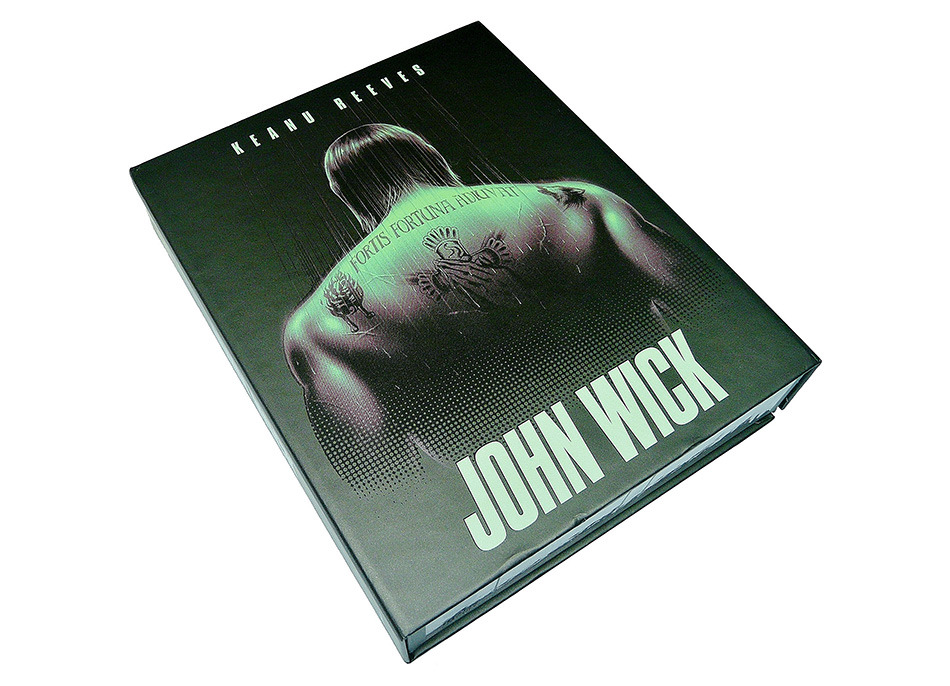 Fotografías de la edición Titans of Cult de John Wick en UHD 4K y Blu-ray 2