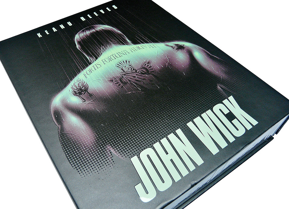 Fotografías de la edición Titans of Cult de John Wick en UHD 4K y Blu-ray 10