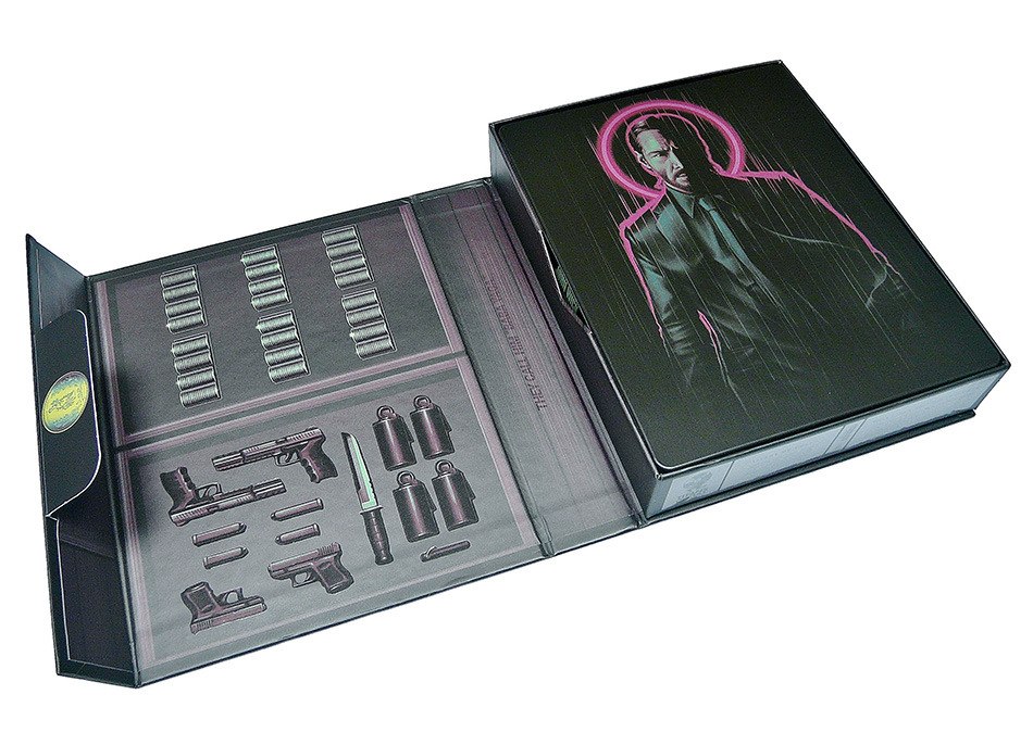 Fotografías de la edición Titans of Cult de John Wick en UHD 4K y Blu-ray 11