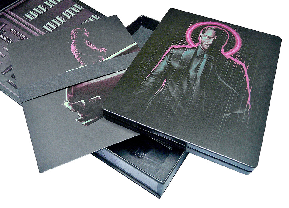 Fotografías de la edición Titans of Cult de John Wick en UHD 4K y Blu-ray 13