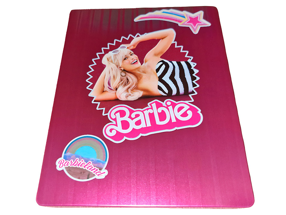 Fotografías del Steelbook rosa de Barbie en UHD 4K (Francia) 5