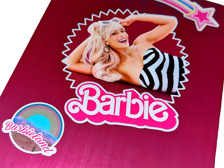 Fotografías del Steelbook rosa de Barbie en UHD 4K (Francia) 6