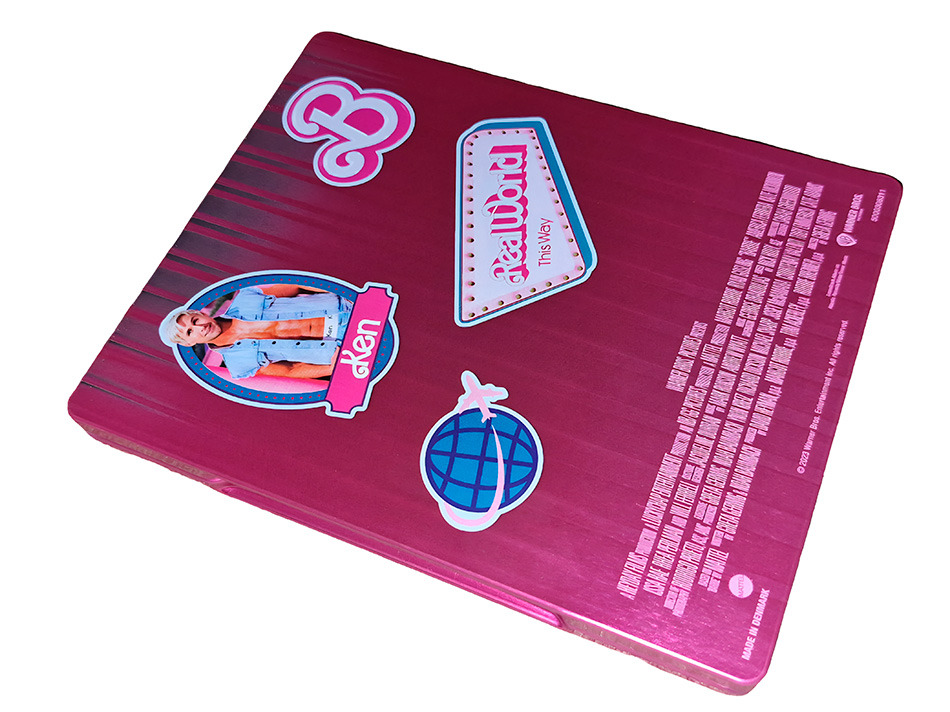 Fotografías del Steelbook rosa de Barbie en UHD 4K (Francia) 7