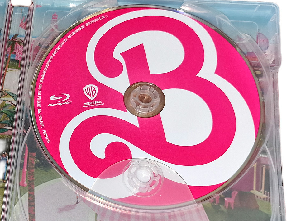 Fotografías del Steelbook rosa de Barbie en UHD 4K (Francia) 12