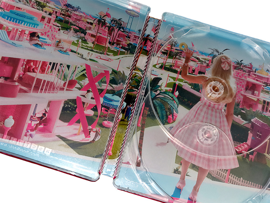 Fotografías del Steelbook rosa de Barbie en UHD 4K (Francia) 14