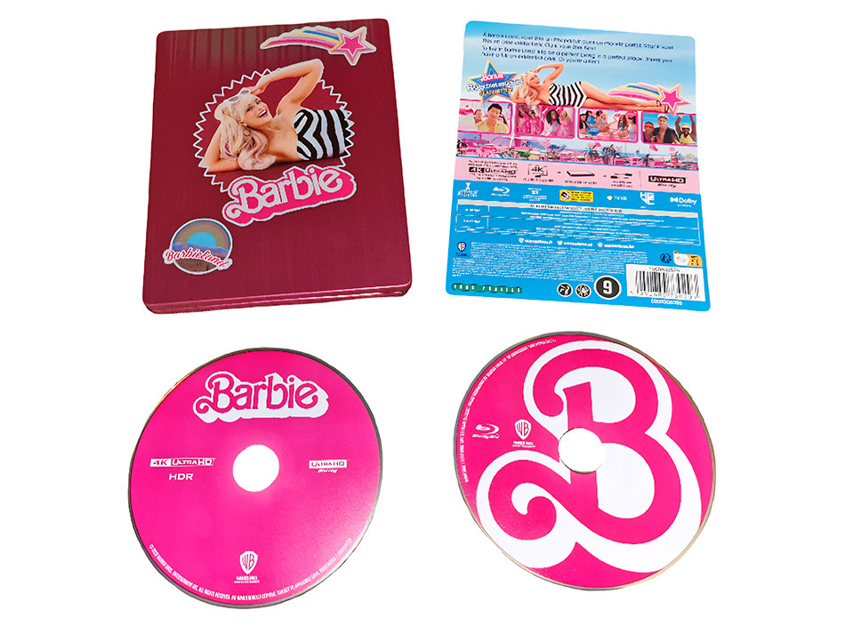 Fotografías del Steelbook rosa de Barbie en UHD 4K (Francia) 15