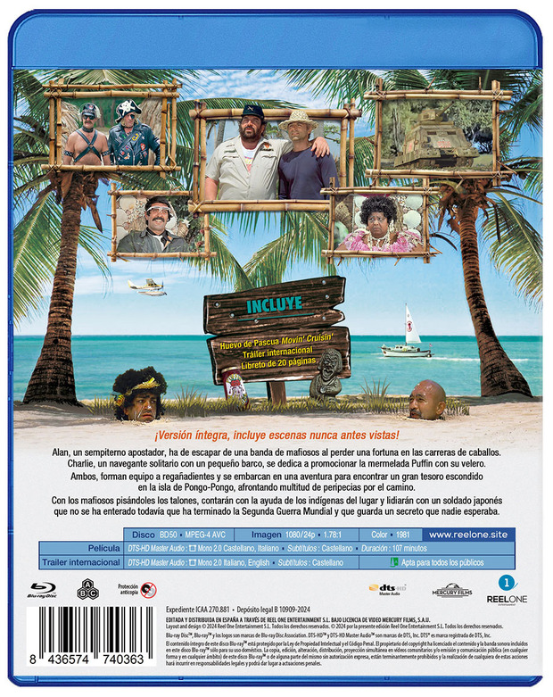 Datos de Quien tiene un Amigo... tiene un Tesoro en Blu-ray 2