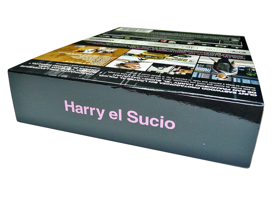 Fotografías de la edición coleccionista de Harry el Sucio en UHD 4K y Blu-ray 3