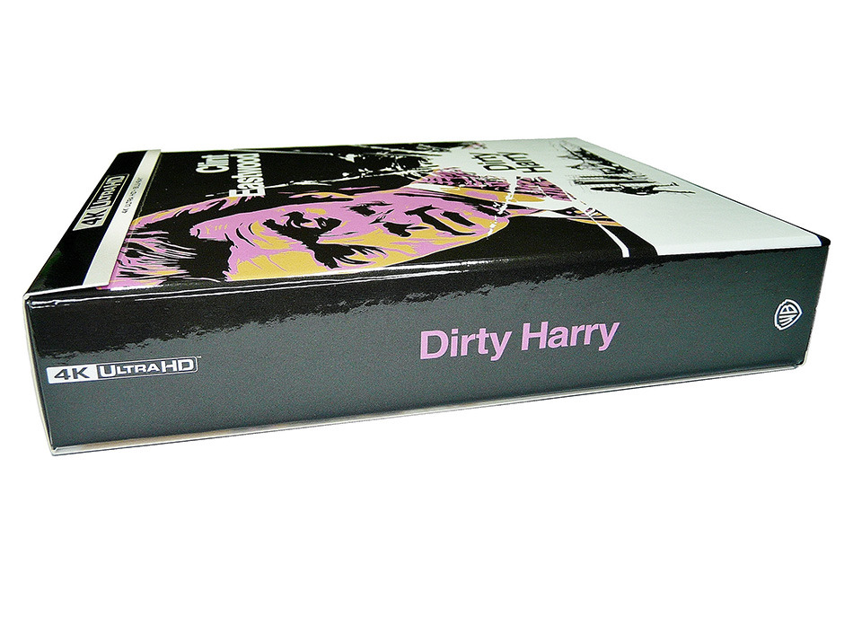 Fotografías de la edición coleccionista de Harry el Sucio en UHD 4K y Blu-ray 4