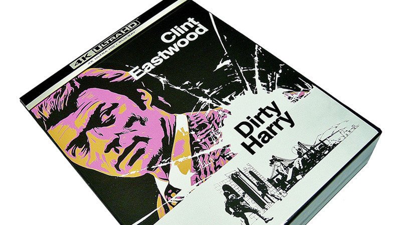 Fotografías de la edición coleccionista de Harry el Sucio en UHD 4K y Blu-ray