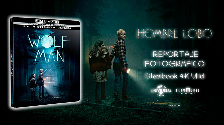 Fotografías del Steelbook de Hombre Lobo en UHD 4K y Blu-ray 1