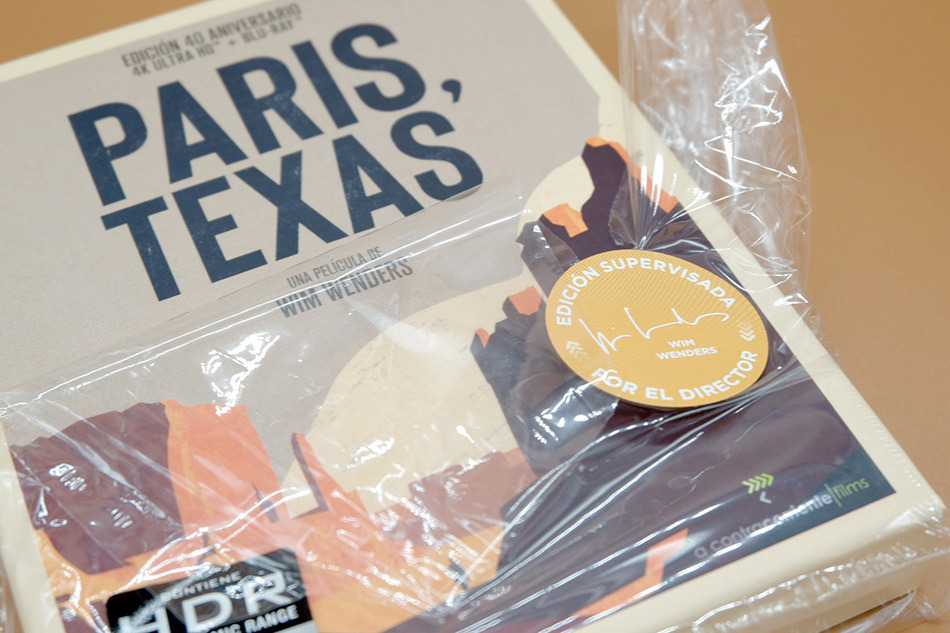 Fotografías de la edición 40º aniversario de Paris, Texas en UHD 4K y Blu-ray 2