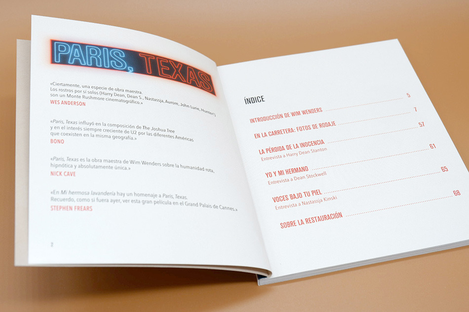 Fotografías de la edición 40º aniversario de Paris, Texas en UHD 4K y Blu-ray 20