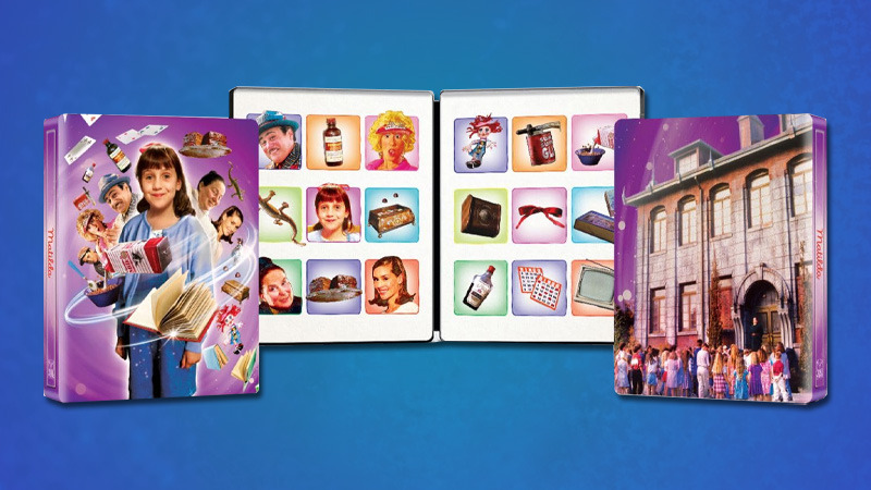 Se confirma el lanzamiento del Steelbook de Matilda en UHD 4K