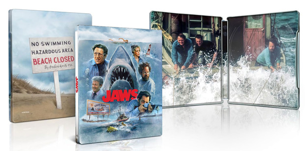 Detalles del Ultra HD Blu-ray de Tiburón - Edición Metálica 50º Aniversario 1