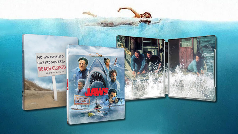 Steelbook de Tiburón en UHD 4K por su 50º Aniversario