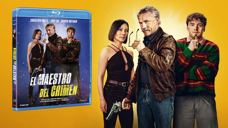El Maestro del Crimen en Blu-ray, con Christoph Waltz y Lucy Liu