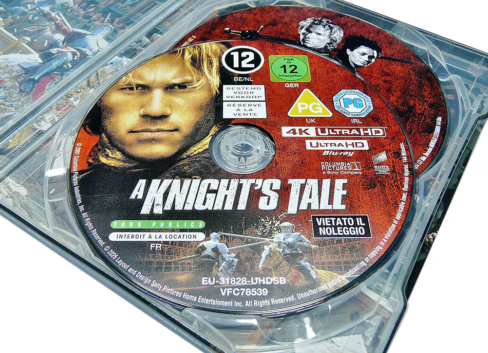 Fotografías del Steelbook de Destino de Caballero en UHD 4K y Blu-ray 12