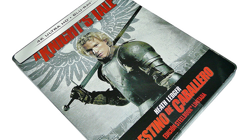 Fotografías del Steelbook de Destino de Caballero en UHD 4K y Blu-ray
