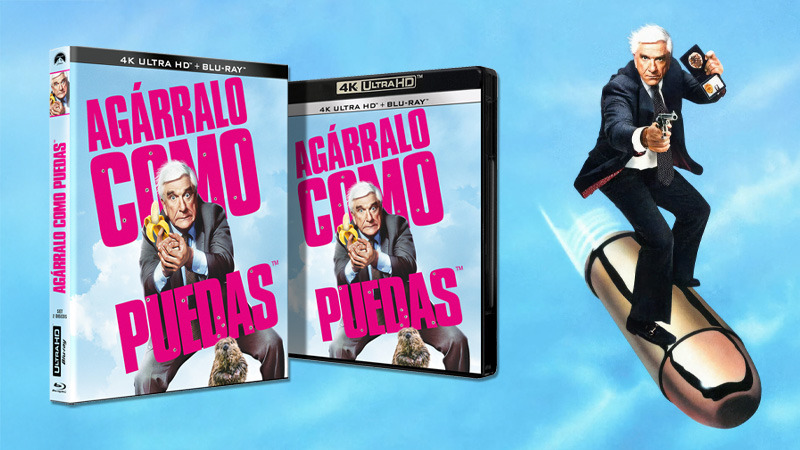 Agárralo como Puedas -con Leslie Nielsen- por 1ª vez en UHD 4K
