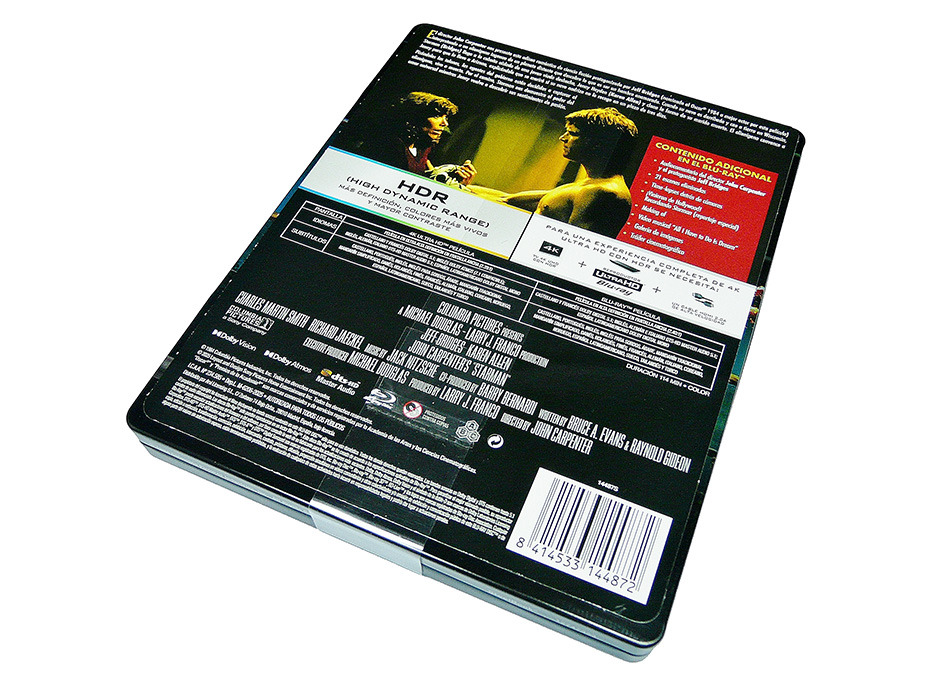 Fotografías del Steelbook de Starman en UHD 4K y Blu-ray 5