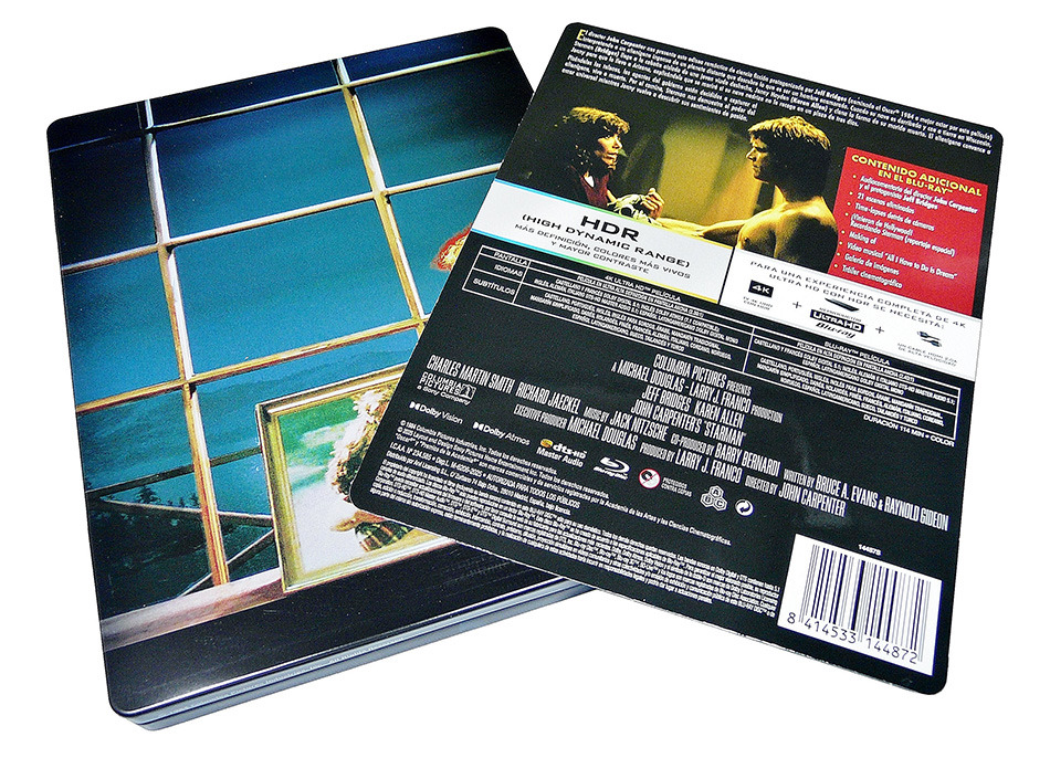 Fotografías del Steelbook de Starman en UHD 4K y Blu-ray 6