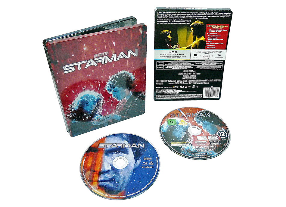Fotografías del Steelbook de Starman en UHD 4K y Blu-ray 17