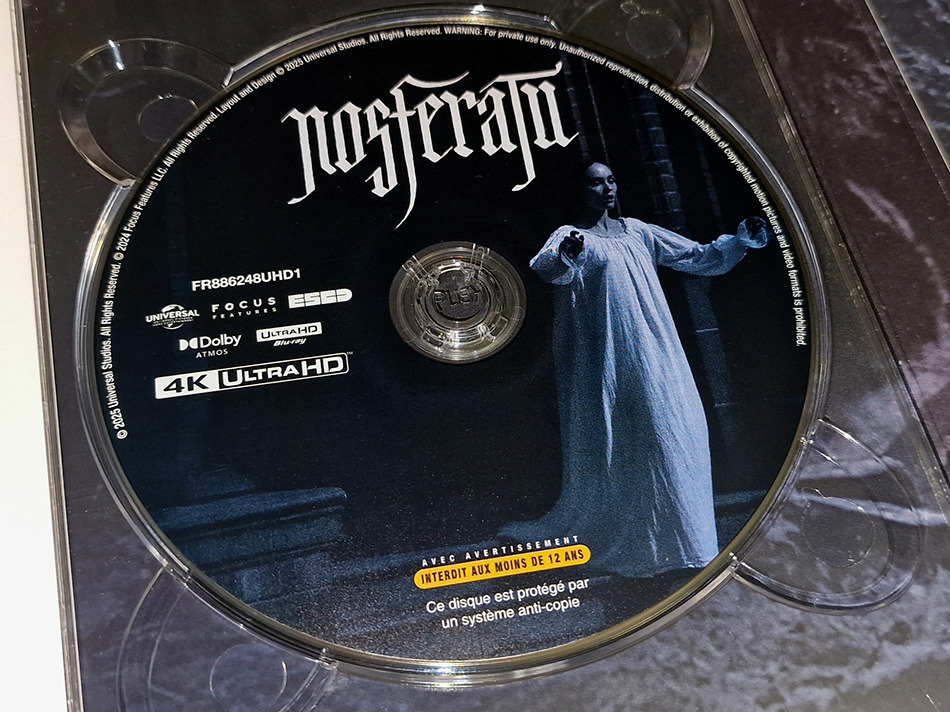 Fotografías de la edición coleccionista de Nosferatu en UHD 4K y Blu-ray (Francia) 12