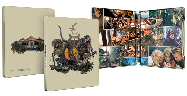 Trilogía Jurassic Park - Edición Metálica Ultra HD Blu-ray 1