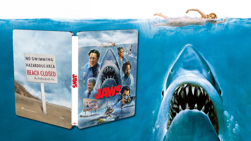 Tiburón regresa por 50º aniversario con un Steelbook y nuevos extras