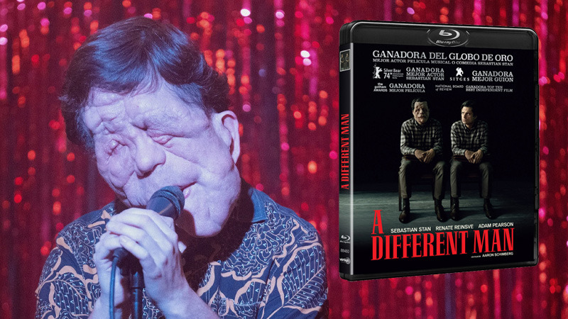 Lanzamiento en Blu-ray de A Different Man con Sebastian Stan
