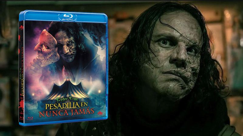 Peter Pan: Pesadilla en Nunca Jamás en Blu-ray, el slasher del cuento infantil