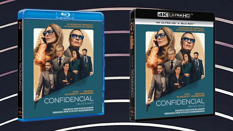 Así serán las ediciones de Confidencial (Black Bag) en Blu-ray y UHD 4K