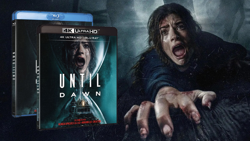 Until Dawn, basada en el videojuego de terror, en Blu-ray y UHD 4K
