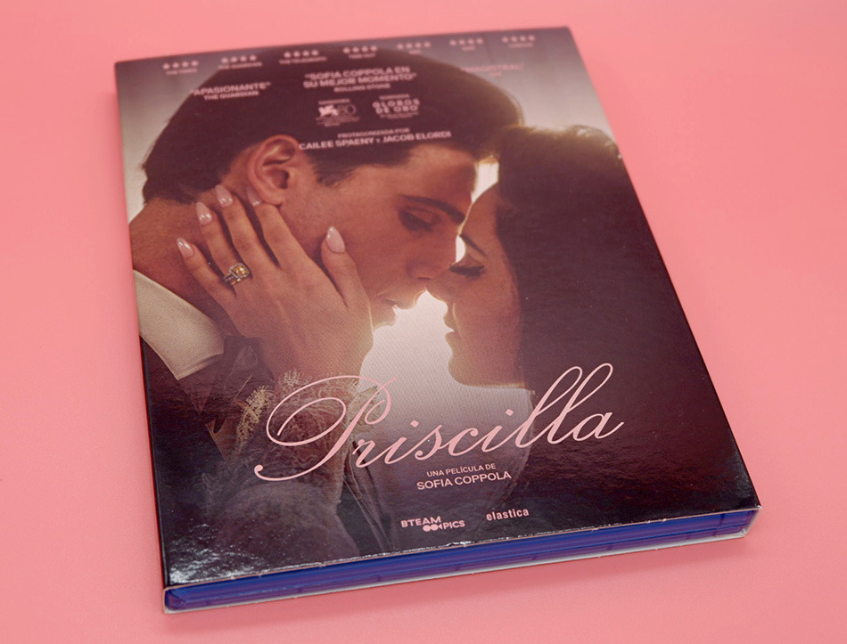 Fotografías de la edición Blu-ray con funda y libreto de Priscilla 1