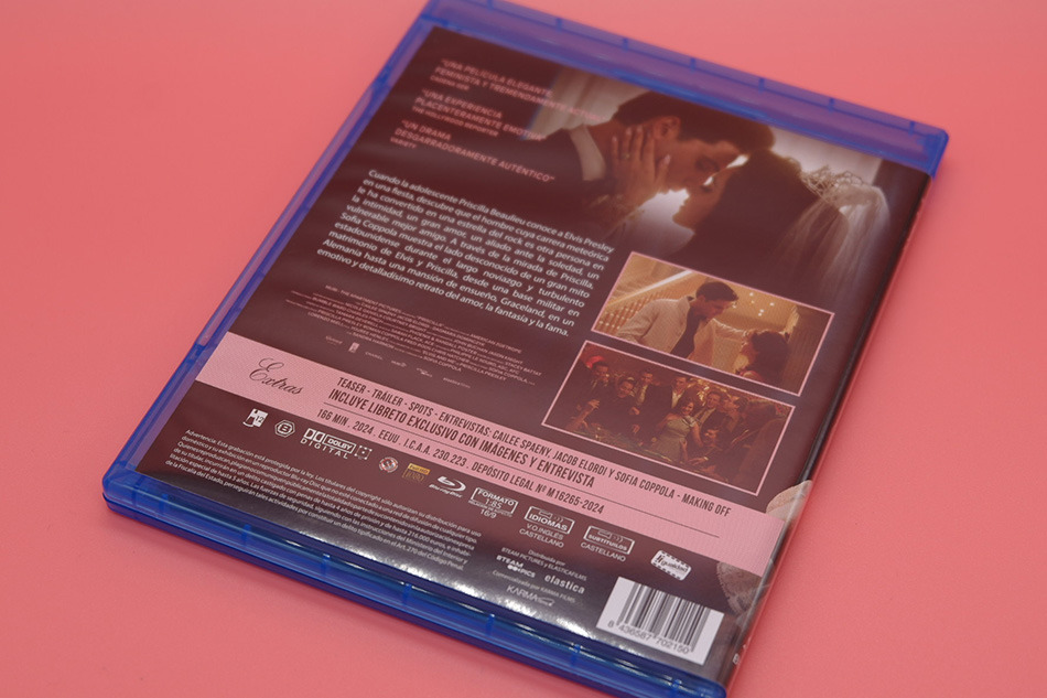 Fotografías de la edición Blu-ray con funda y libreto de Priscilla 8